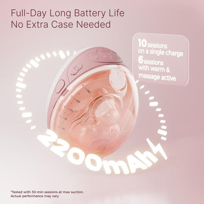 Venyx Warm-Massage Hands-Free Wearable Breast Pump