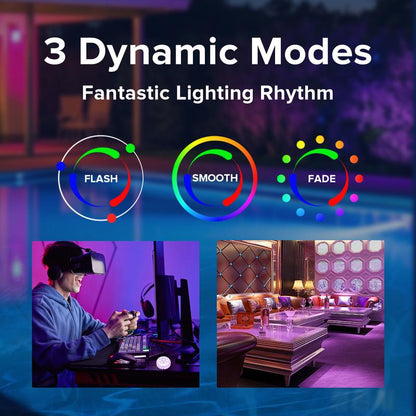 VENYX 2-Pack RGB Color Changing Pool Lights for Adults