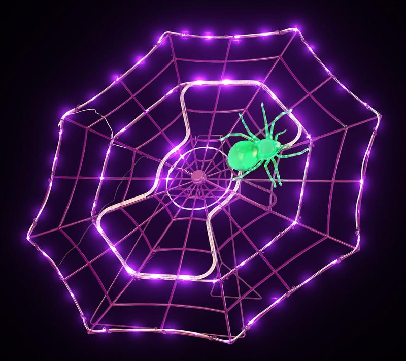 Glowing Giant Spider