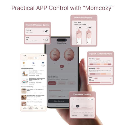Venyx Warm-Massage Hands-Free Wearable Breast Pump