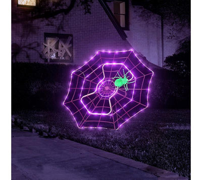 Glowing Giant Spider