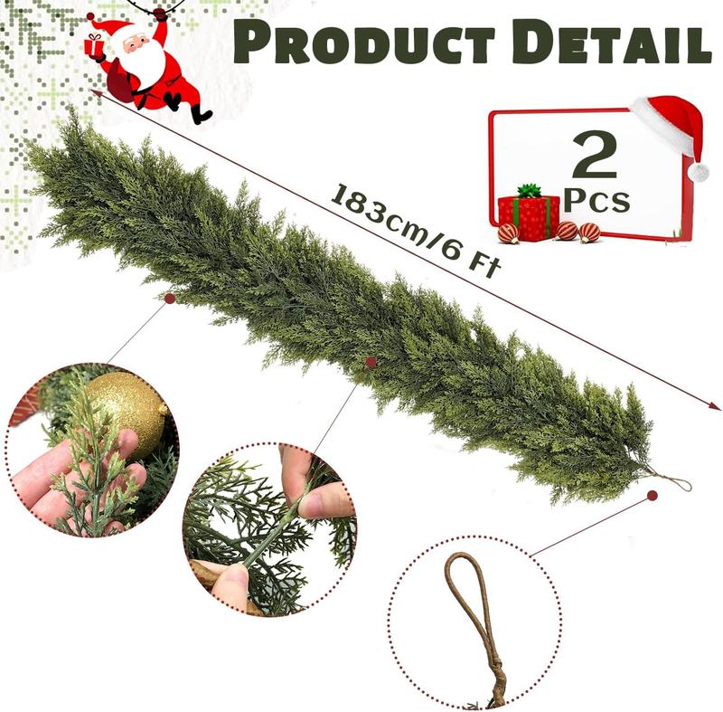 Artificial Cedar Garlands