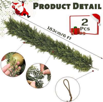 Artificial Cedar Garlands